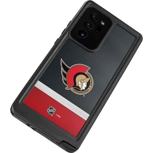 NHL Ottawa Senators Jersey Galaxy Note20 Ultra 5G Waterproof Case